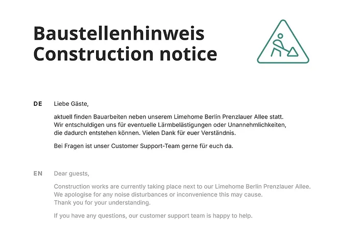 Limehome Prenzlauer Allee - Digital Access